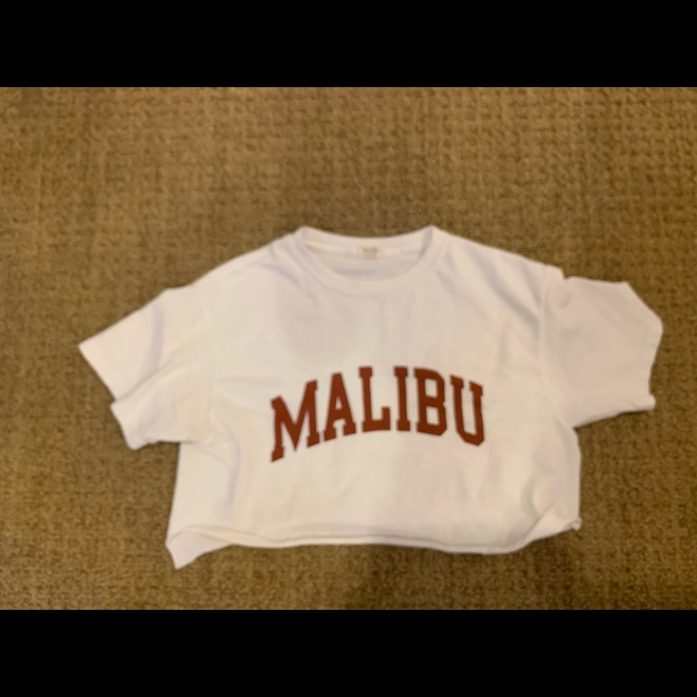 Pascun ‘Malibu’ cropped tshirt